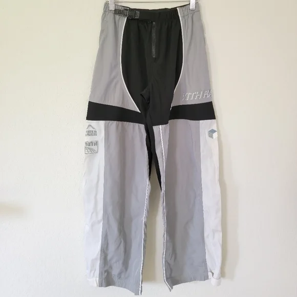 KITH Racing Collection Motion Track Pants Black Gray S.